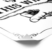 この方結婚法パーティーの離れ印矢印 フォトプリント            (角)