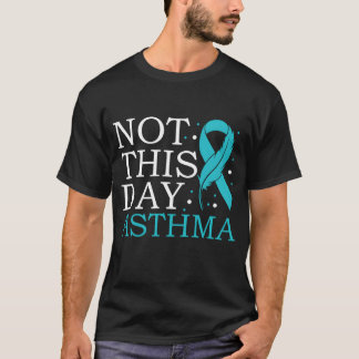 この日は喘息啓発月間の喘息のレトロなデザイン Tシャツ