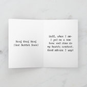 この日は病気か？ カード (内部)