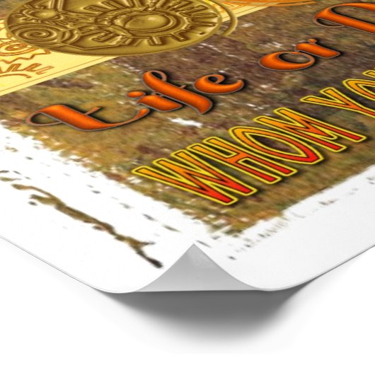 この日を選択 ポスター (角)