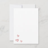 この日 – ロマンチックなラブカード (裏面)