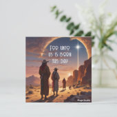 この日、私たちに与えられたAI ダウンロードカード：キリストの降誕 シーズンカード (スタンド正面)