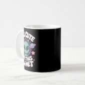 この星のものとは思えないほどかわいい コーヒーマグカップ (正面左)