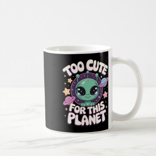 この星のものとは思えないほどかわいい コーヒーマグカップ (右)