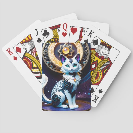 この映画ファンタジー猫は本当に芸術作品だ。 トランプ (裏面)