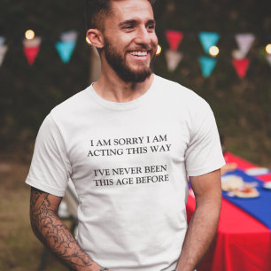 この時代のことわざではないおもしろい Tシャツ
