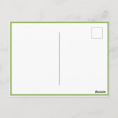 この時代のための聖ヨセフの折りたたみ式グリーティングカード ポストカード (裏面)