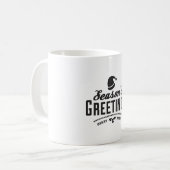 この時期のご挨拶 コーヒーマグカップ (正面左)