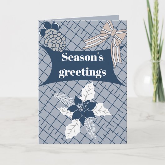 この時期のご挨拶 シーズンカード (正面)