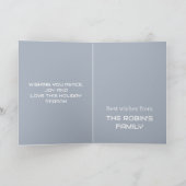 この時期のご挨拶 シーズンカード (内部)