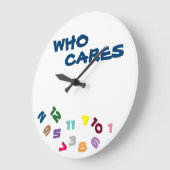 この時気に計で「何時だ」とクール言うのに ラージ壁時計 (傾斜)