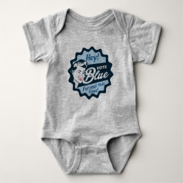 この時間実在の投票レトロ | ベビーボディスーツ