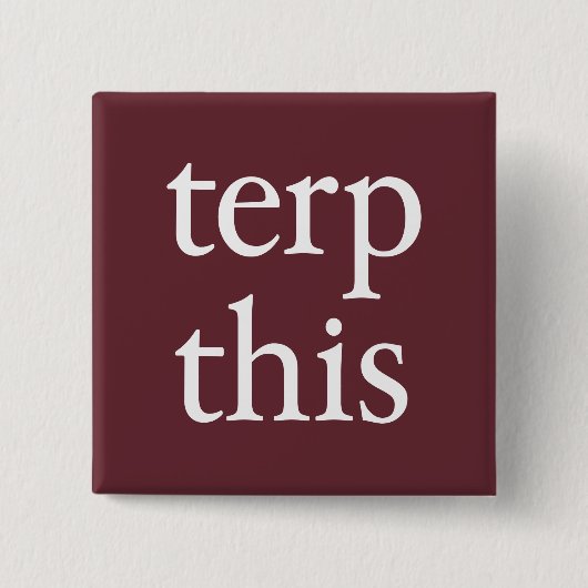 この暗いボタンをタップする 缶バッジ (正面)