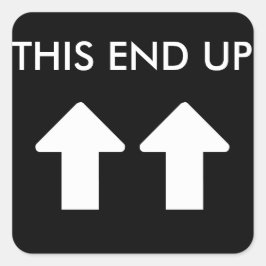 この最後の白い矢印 スクエアシール