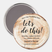 この木目を素朴やろう マグネット (正面/裏面)