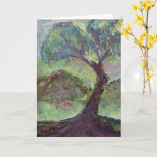 この木、1 カード (黄色い花)