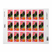 この本の持っている室内猫本 ラベル (フルシート)