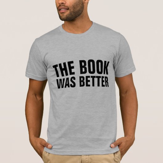 この本の方がよかった Tシャツ (正面)