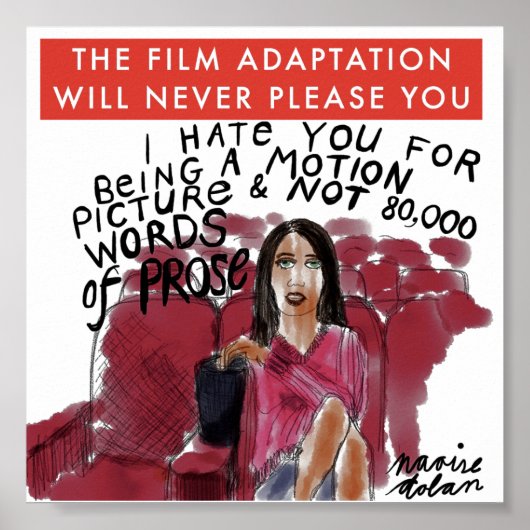 この本の映画は決して君の心を引くものではない ポスター (正面)