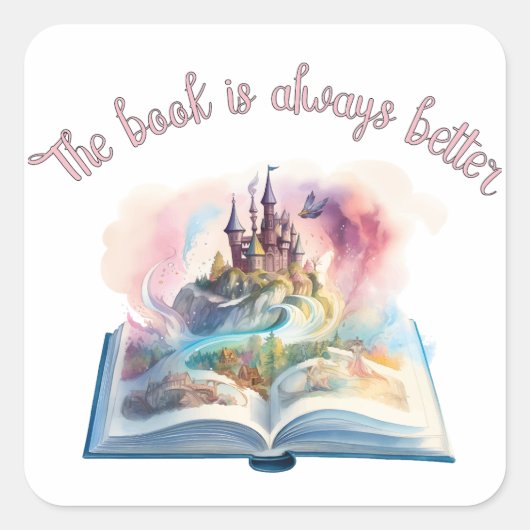 この本はいつも好い スクエアシール (正面)