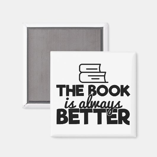 この本はいつも読書家の引用文読だ マグネット (正面/裏面)