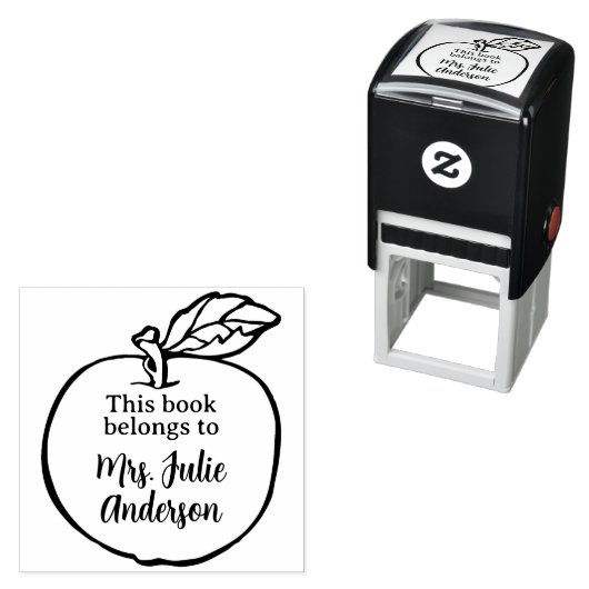 この本はカスタムティーチャーズライブラリー マークのものです セルフインキングスタンプ (インサイチュ)