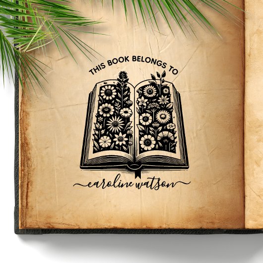 この本はゴム印フローラの本だ ラバースタンプ