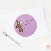 この本はシールの本 ラウンドシール (封筒)