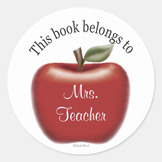 この本はステッカーに属している ラウンドシール (正面)