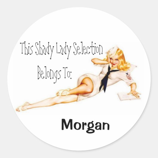 この本はステッカーに属している ラウンドシール (正面)