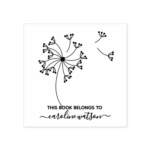 この本はタンポポのゴム印に属している ラバースタンプ (インプリント)