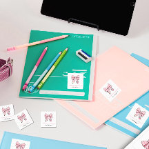 この本はピンクかわいい学校鉛筆リボンの持ち物です