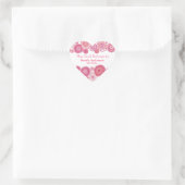 この本はピンクのハートシェイプシールに属している ハートシール (バッグ)