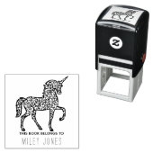 この本はユニコーンという名前だ セルフインキングスタンプ (インサイチュ)