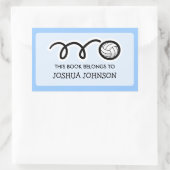 この本はラベルシールに属している |バレーボール 長方形シール (バッグ)