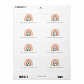 この本はレインボーラベルに属している ラベル (フルシート)