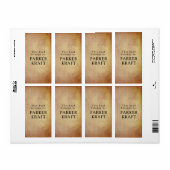 この本はヴィンテージ紙蔵書票 ラベル (フルシート)