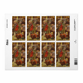 この本はヴィンテージ蔵書票 ラベル (フルシート)