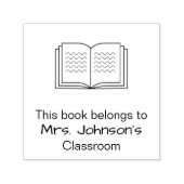 この本は先生名教室に属する セルフインキングスタンプ (デザイン)