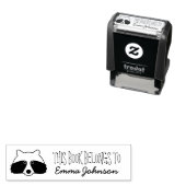 この本は可愛いタヌキ名前をカスタムするの本だ セルフインキングスタンプ (インサイチュ)