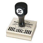 この本は可愛いバニーキッズ蔵書票 ラバースタンプ (スタンプ)