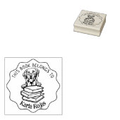 この本は可愛いラブラドール ラバースタンプ (押印)