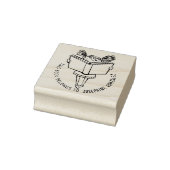 この本は可愛い女の子の本だ ラバースタンプ (スタンプ)