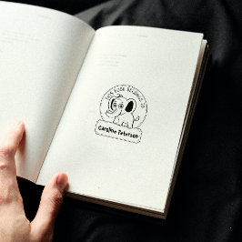 この本は可愛い象の子の本 ラバースタンプ