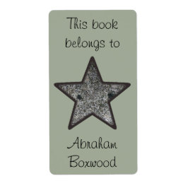 この本は名前をカスタムする岩質星に属する ラベル