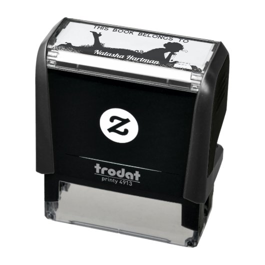 この本は名前をカスタムするChic パーソナライズされただ セルフインキングスタンプ (商品)