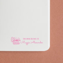 この本は名前蔵書票