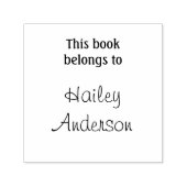 この本は君の名だ セルフインキングスタンプ (デザイン)