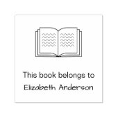 この本は君の名に属す セルフインキングスタンプ (デザイン)