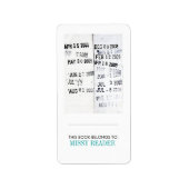 この本は売り場だ ラベル (正面)